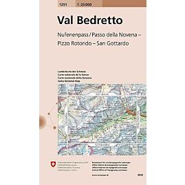 1251 VAL BEDRETTO ECHELLE 1 25 000