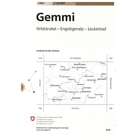 1267 GEMMI  ECHELLE 1 25 000