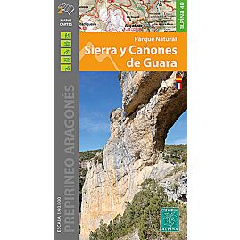 SIERRA Y CANONES GUARA ECHELLE 1 40 000