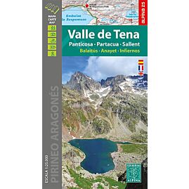 VALLE DE LA TENA  ECHELLE 1 25 000