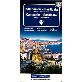 12 CAMPANIE BASILICATE ECHELLE 1 200 000