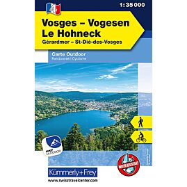 4 VOSGES LE HOHNECK ECHELLE 1 35 000