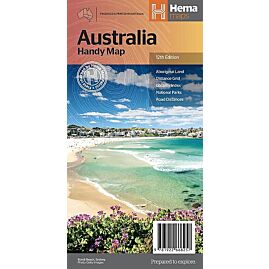 AUSTRALIE HANDY MAP HEMA