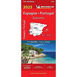 734 ESPAGNE PORTUGAL MICHELIN