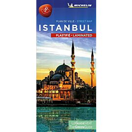 PLAN DE VILLE ISTANBUL PLASTIFIE