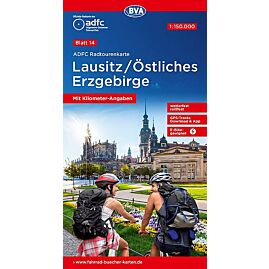 14 LAUSITZ OSTLICHES ERZGEBIRGE 1 150 000