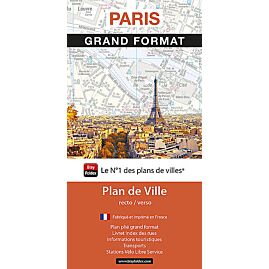 PLAN DE PARIS GRAND FORMAT