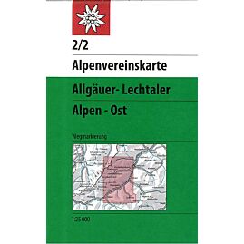 2 2 ALLGAUER LECHTALER ALPEN EST 1 25 000