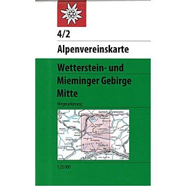 4 2 WETTERSTEIN MIEMINGER GEBIRGE 1 25 000