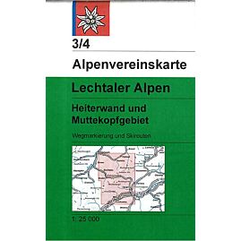 3 4 LECHTALER ALPEN HEITERWAND 1 25 000