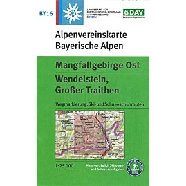 BY 16 MANGFALLGEBIRGE OST 1 25 000