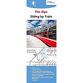 THE ALPS SKIING BY TRAIN
