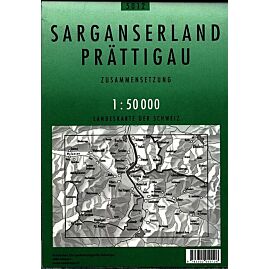 5012 SARGANSERLAND  ECHELLE 1 50 000