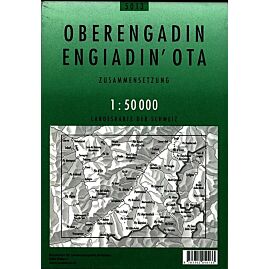5013 OBERENGADIN  ECHELLE 1 50 000