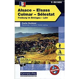 5 ALSACE COLMAR SELESTAT ECHELLE 1 50 000