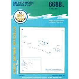 6688L ILES DE LA SOCIETE DE MANUAE A TAHITI