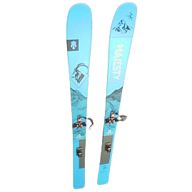 Ski Majesty Superwolf 166cm + Fixation Plum Race 185 + Peaux Pomoca