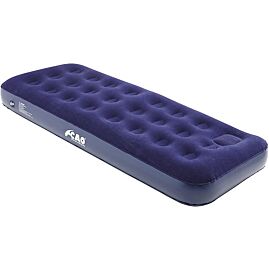 MATELAS FLOQUE SIMPLE AVEC GONFLEUR INTEGRE