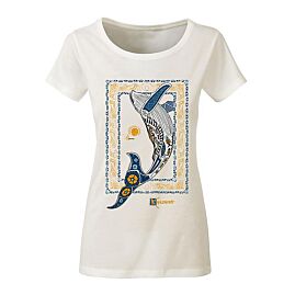 T-SHIRT ORIGINE LA BALEINE FEMME