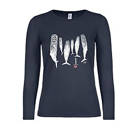 T-SHIRT ML SOMMEIL DES CACHALOT FEMME