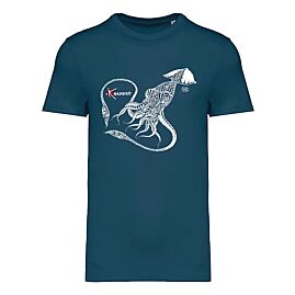 T-SHIRT BIO CALAMAR HOMME