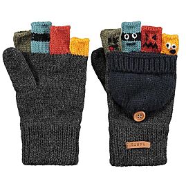 GANT DE VILLE PUPPETEER BUMGLOVES DARK HEATHER