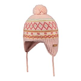 BONNET POMPON DIBBI BEANIE KIDS DUSTY PINK