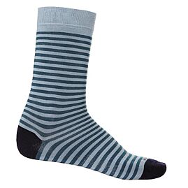 CHAUSSETTES LIFESTYLE FINE GAUGE CREW STRIPE