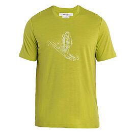 T-SHIRT MC TECH LITE II SKIING YETI M