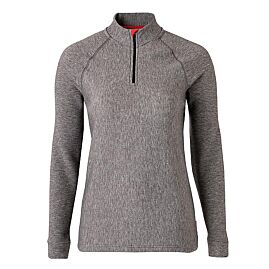 T-SHIRT 1/2 ZIP ML CONFORT 5 FEMME