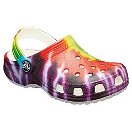 SANDALES CLASSIC TIE DYE GRAPHIC CLOG K