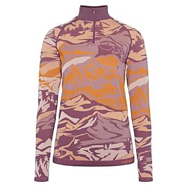 T-SHIRT ML DEMI ZIP MILLE HZ W