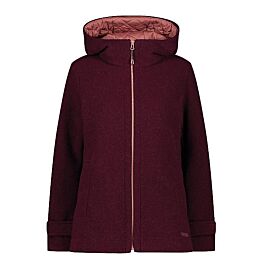 VESTE A CAPUCHE WOOLTECH OUTDOOR W