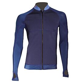 VESTE ZIPPEE BUSTE NEO 2MM MANCHES LYCRA HOMME