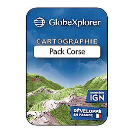 TOPO GLOBEXPLORER IGN 1/25000e PACK CORSE