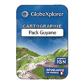 TOPO GLOBEXPLORER IGN 1/25000e PACK GUYANE