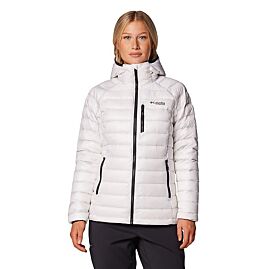 DUVET ARCTIC CREST DOWN HOODED JKT W