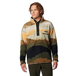 POLAIRE 1/2 ZIP HELVETIA II PRINTED HALF SNAP FLEE