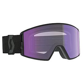 MASQUE DE SKI REACT LS MINERAL BLACK CAT 2 