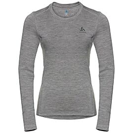 T-SHIRT ML NATURAL MERINO WARM CREW NECK W