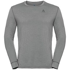 T-SHIRT ML NATURAL MERINO WARM CREW NECK M