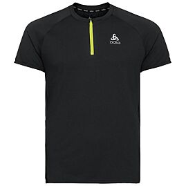 T-SHIRT MC DEMI ZIP AXALP M