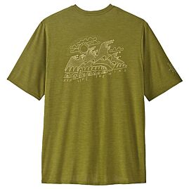 T-SHIRT MC CAP COOL DALY GRAPHIC SHIRL LANDS M