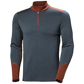 T-SHIRT LIFA MERINO MIDWEIGHT DEMI ZIP