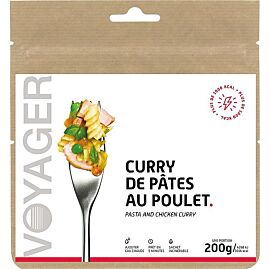 CURRY DE PATES AU POULET  1016 KCAL