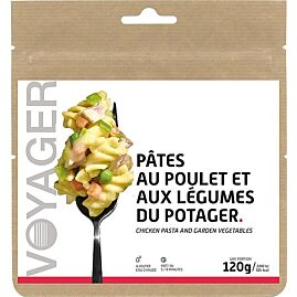 PATES AU POULET ET LEGUMES DU POTAGER