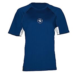 RASHGUARD LOOSEFIT MANCHES COURTES HOMME