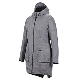 LAMINATED WOOL W MANTEAU