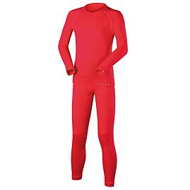 PACK SOUS-VETEMENTS SKIING KID CORAIL FLUO