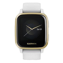 MONTRE GPS VENU SQ WHITE / LIGHT GOLD